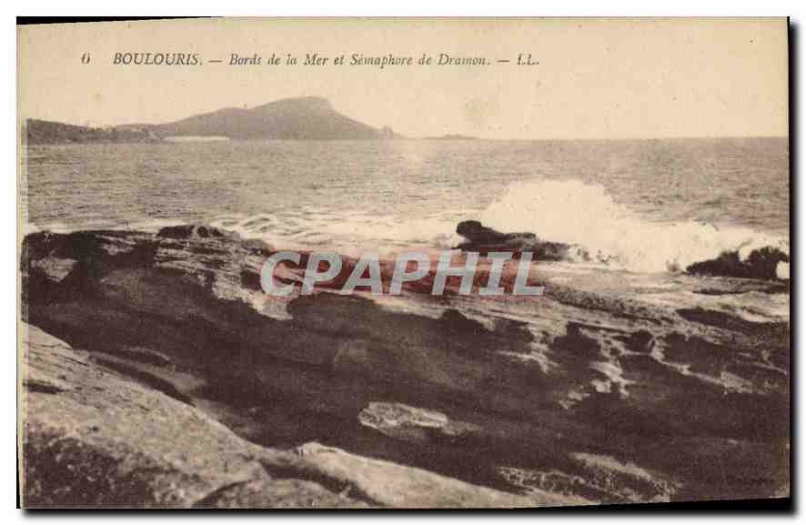 CPA Boulouris Bords de la Mer et Semaphore de Dramon