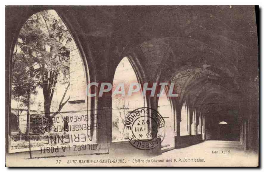 CPA Saint Maximin La Sainte Baume Cloitre du Couvent des P P Dominicains