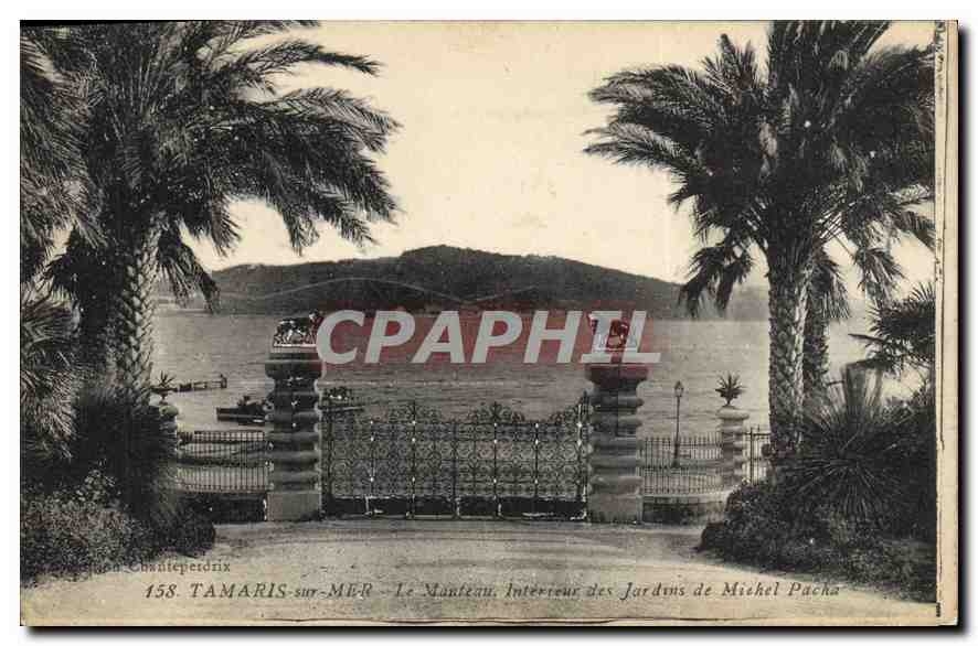 CPA Tamaris sur Mer le Manteau interieur des jardins de Michel Pacha