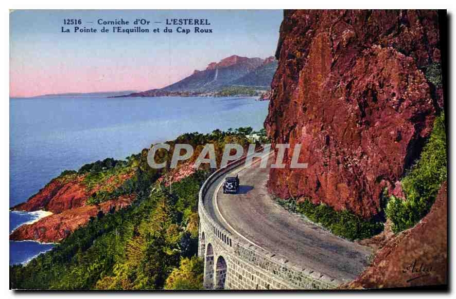 CPA Corniche d'Or l'Esterel la pointe de l'Esquillon et du Cap Roux