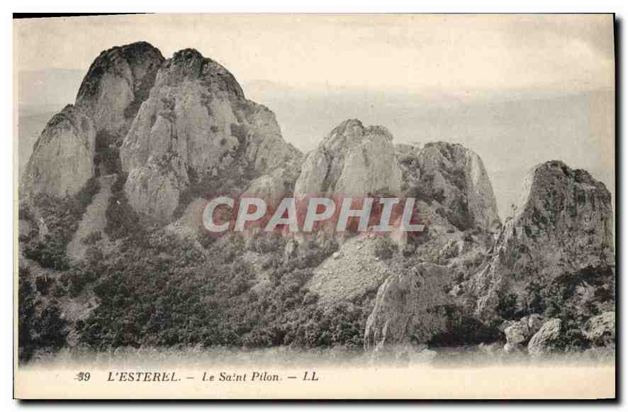 CPA L'Esterel le Saint Pilon 