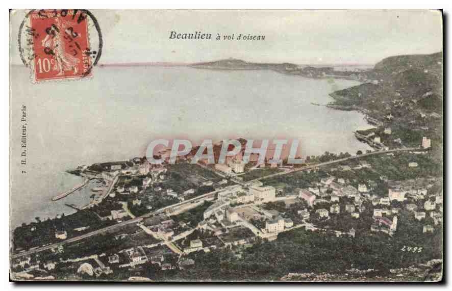 CPA Beaulieu a vol d'oiseau 