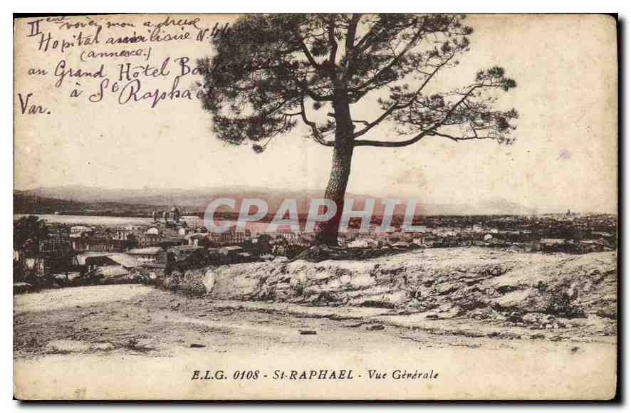 CPA St Raphael vue generale 