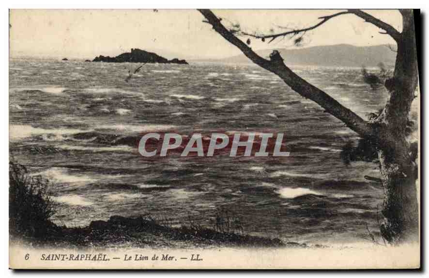 CPA Saint Raphael le Lion de Mer 