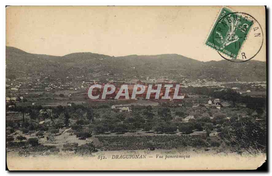 CPA Draguignan vue panoramique 
