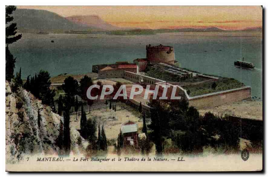 CPA Manteau le Fort Balagnier et le Theatre de la Nature
