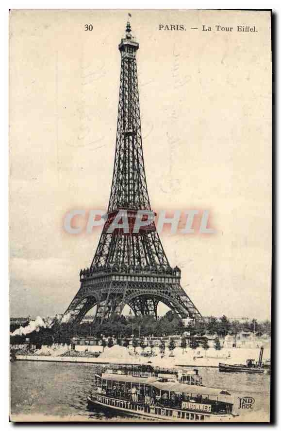 CPA Paris la Tour Eiffel 