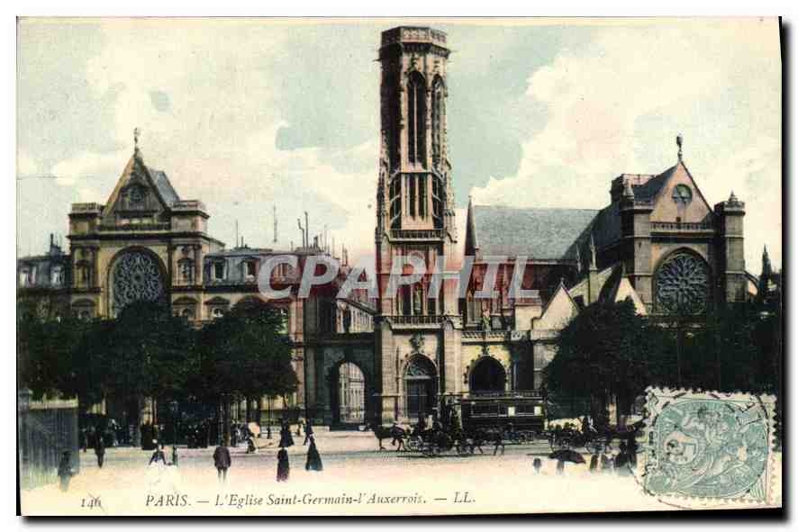 CPA Paris l'eglise Saint Germain l'Auxerrois