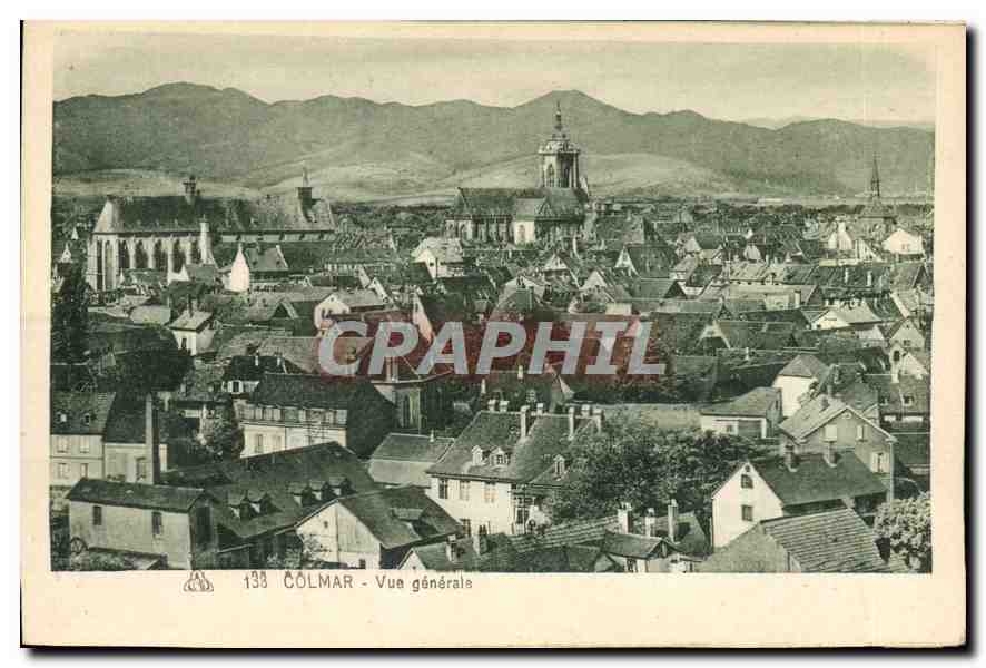 CPA Colmar vue generale 