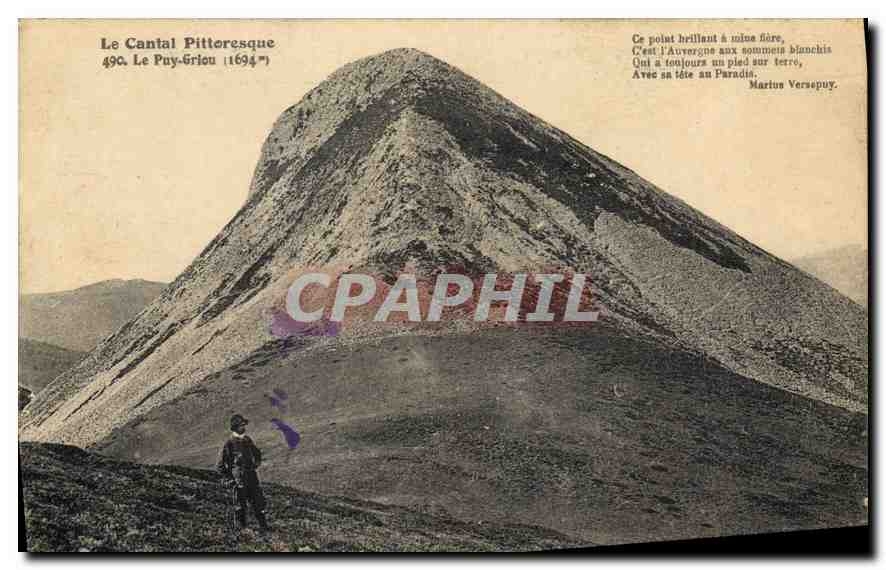 CPA Le Cantal Pittoresque le Puy Griou 
