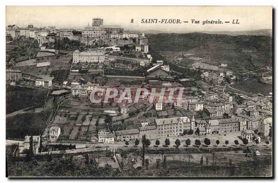 CPA Saint Flour vue generale 
