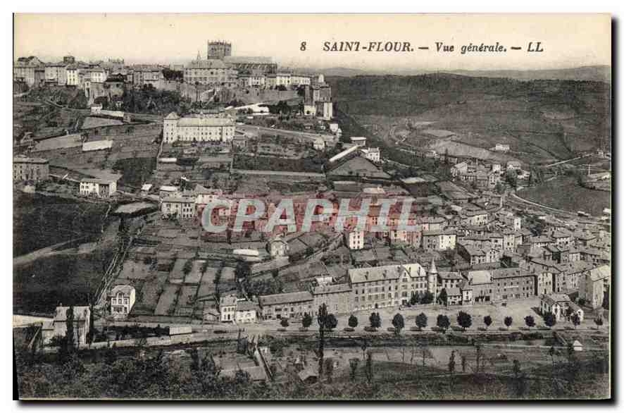 CPA Saint Flour vue generale 