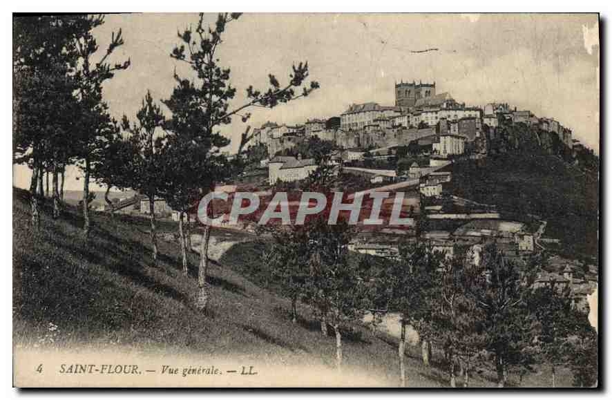 CPA Saint Flour vue generale 
