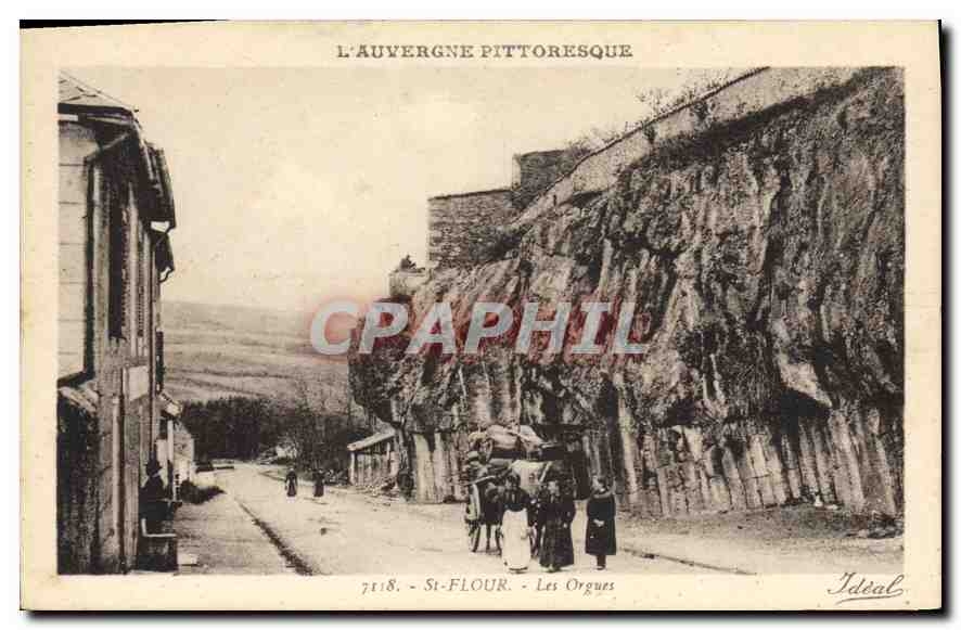CPA L'Auvergne Pittoresque St Flour Les Orges