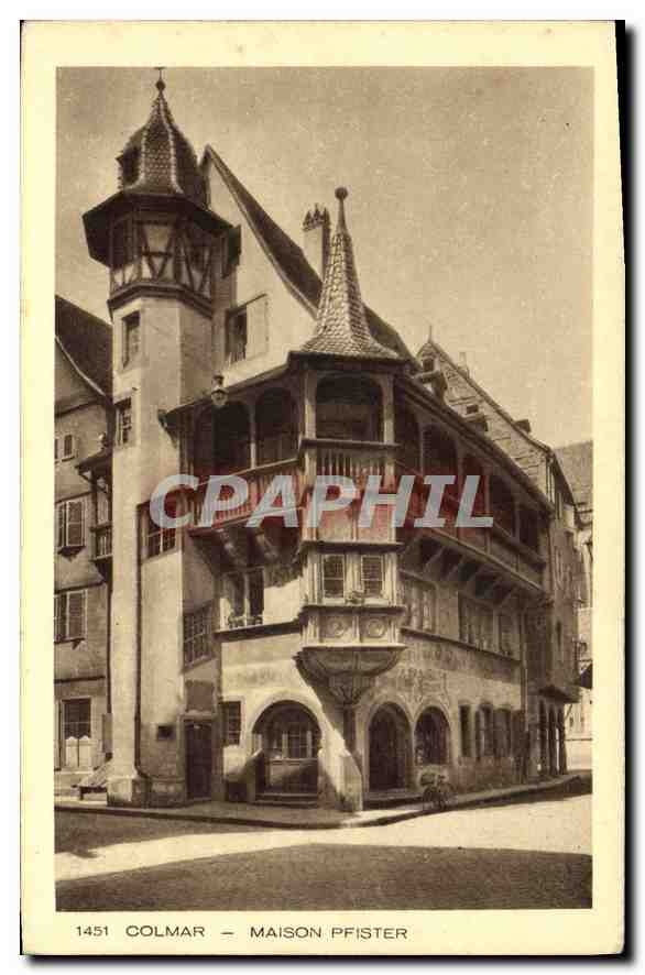 CPA Colmar Maison Pfister 