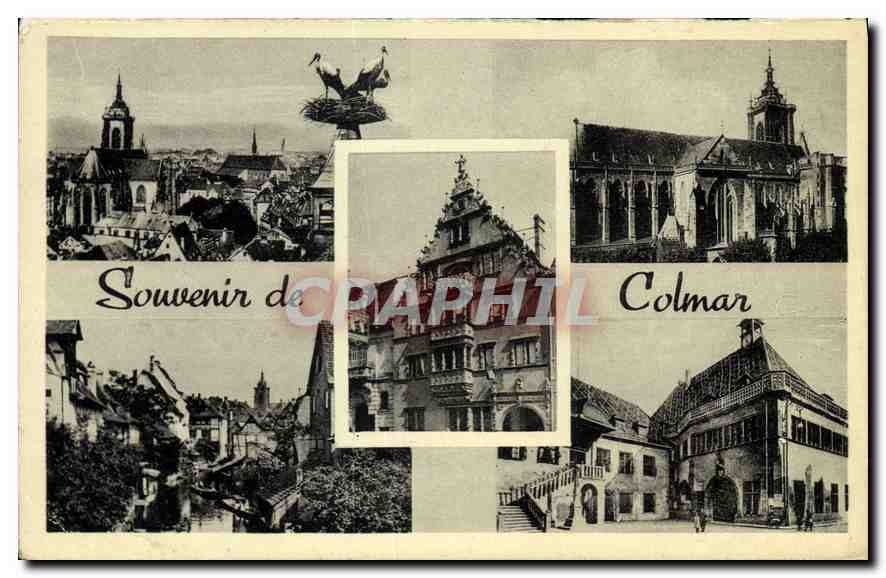CPA Souvenir de Colmar 