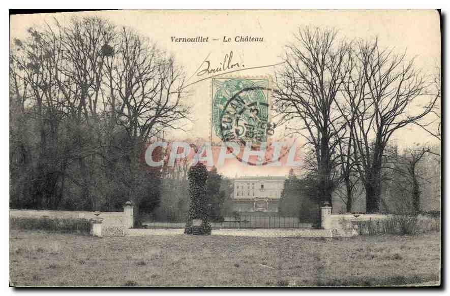 CPA Verneouillet Le Chateau 