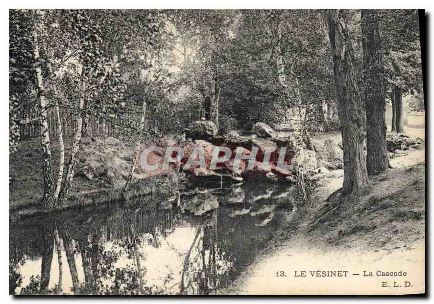 CPA Le Vesinet La Cascade 