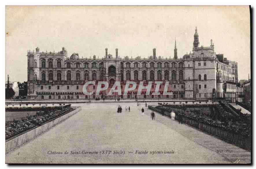 CPA Saint Germain en Laye Facade septentrionale