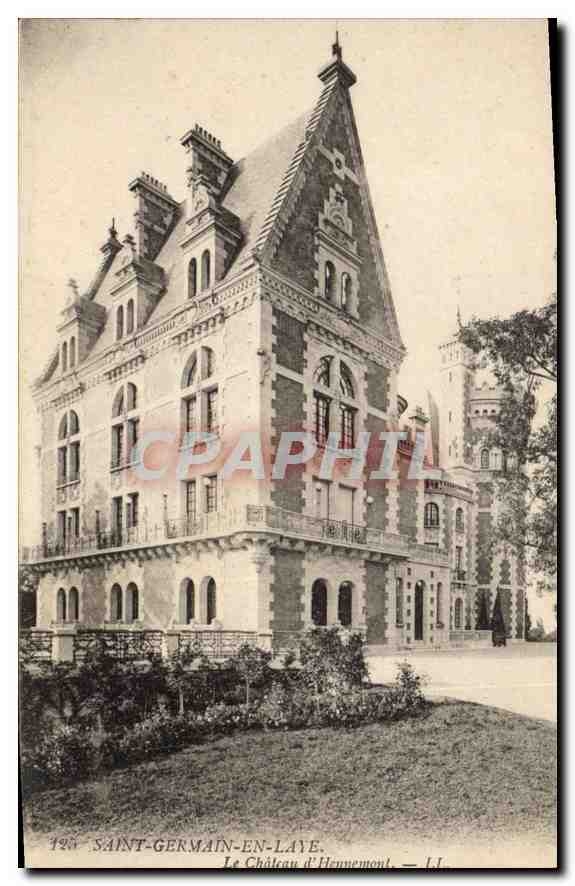 CPA Saint Germain en Laye Le Chateau d'Hennemont