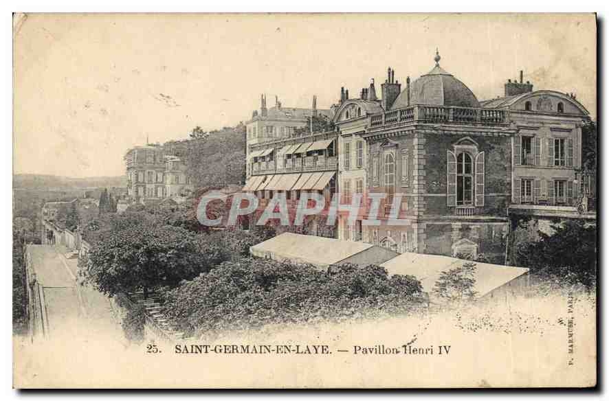 CPA Saint Germain en Laye Pavillon Henri IV