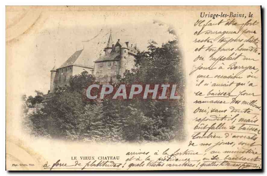 CPA Le Vieux Chateau Uriage les Bains 