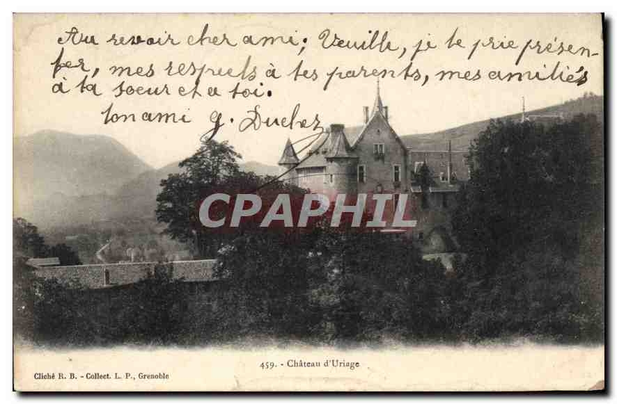 CPA Chateau d'Uriage 