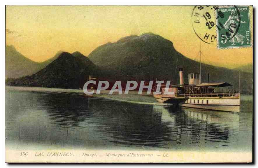 CPA Lac d'Annecy Bateau