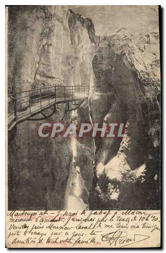 CPA Annecy Gorges du l'Iser 