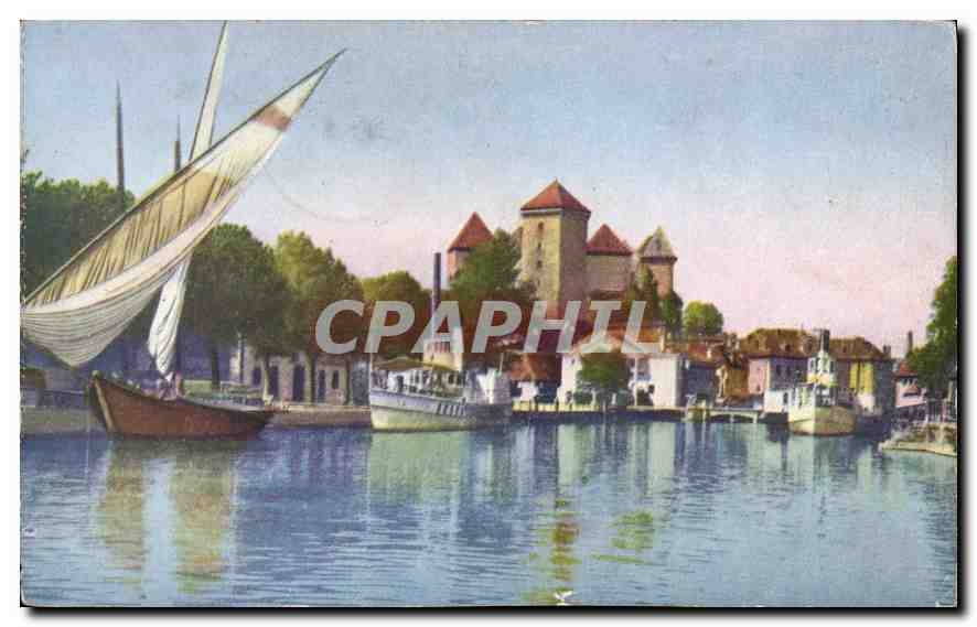 CPA Annecy Entree du Fort 