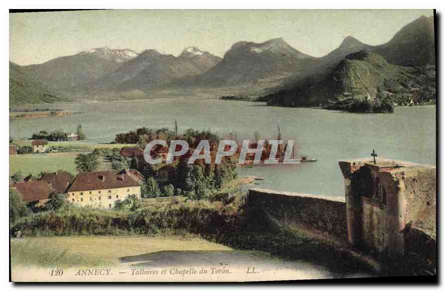 CPA Annecy Talloires et Chapelle du Toron
