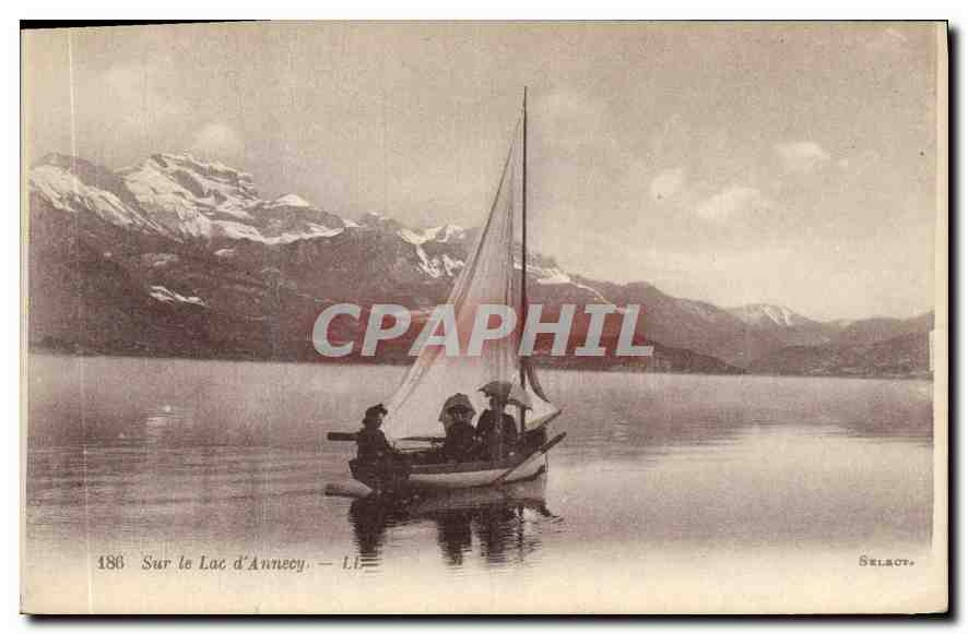 CPA Sur le Lac d'Annecy