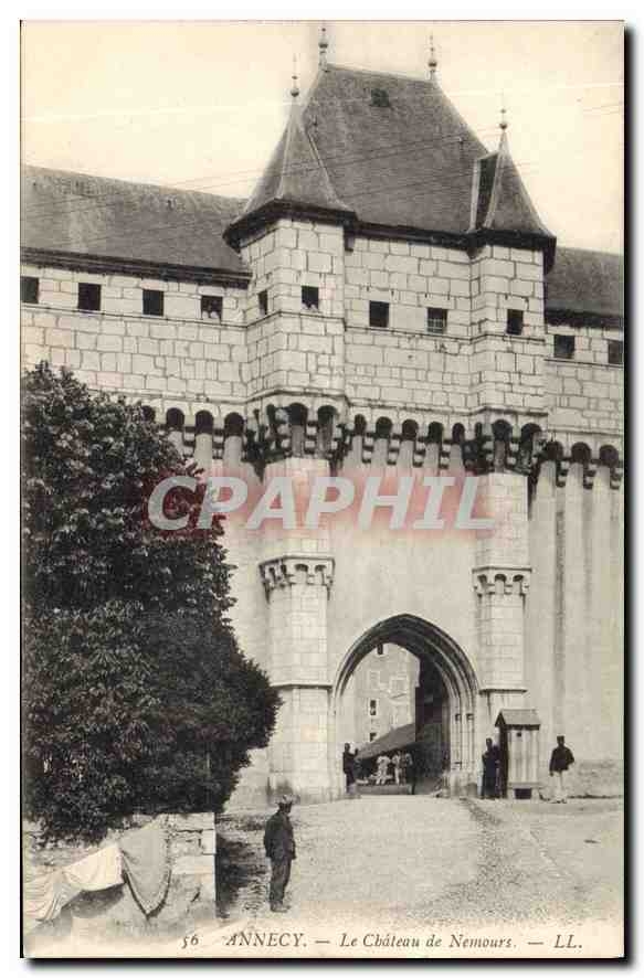 CPA Annecy Le Chateau de Nemours 