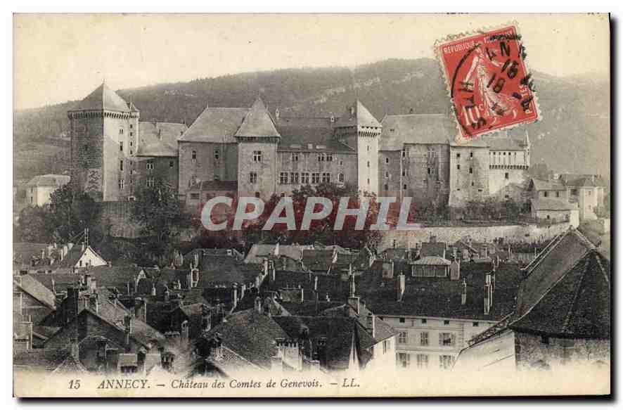 CPA Annecy Chateau des Comtes de genevois 