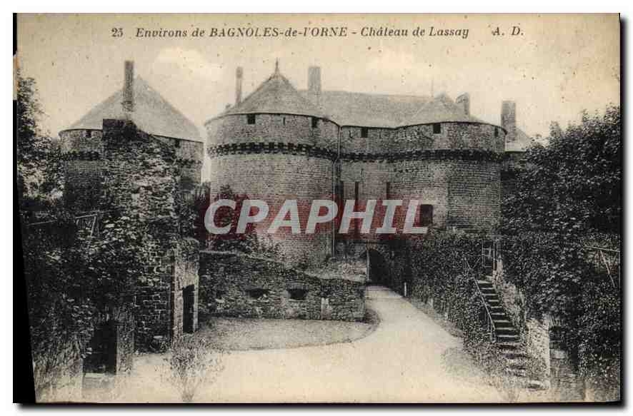 CPA Environs de Bagnoles de l'Orne Chateau de Lassay