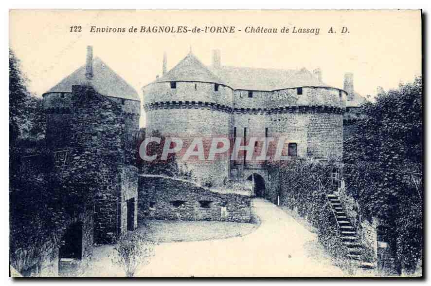 CPA Environs de Bagnoles de l'Orne Chateau de Lassay