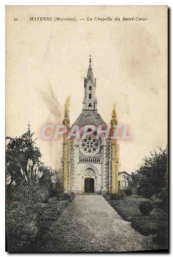 CPA Mayenne Mayenne La chapelle du Sacre Coeur 