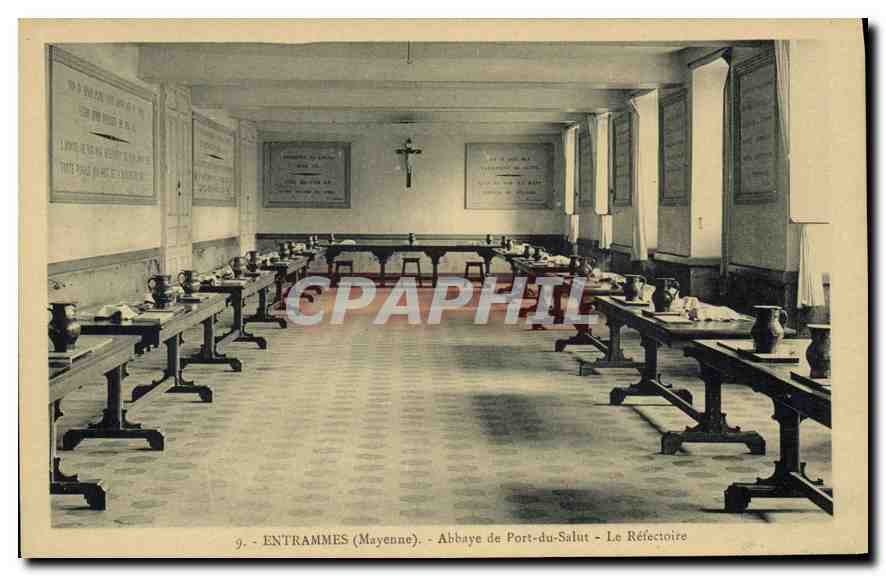 CPA Entrammes Mayenne Abbaye de Port de Salut