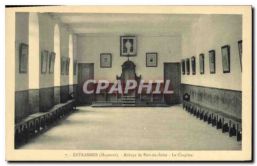 CPA Entrammes Mayenne Abbaye de Port du Salut 
