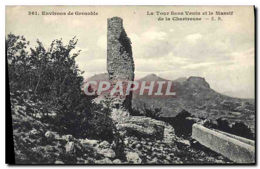 CPA la Tour Sans Venin et le Massif de la Chartreuse