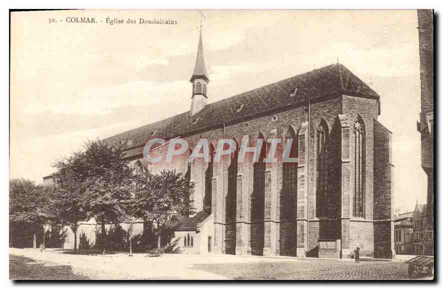 CPA Colmar Eglise des Dominicains 