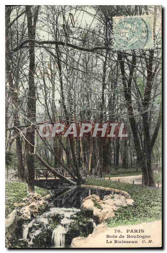 CPA Paris Bois de Boulogne Le Ruisseau 