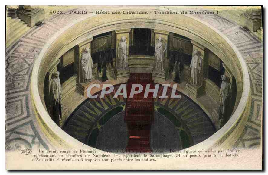 CPA Paris Hotel des Invalides Tombeau de Napoleon I 