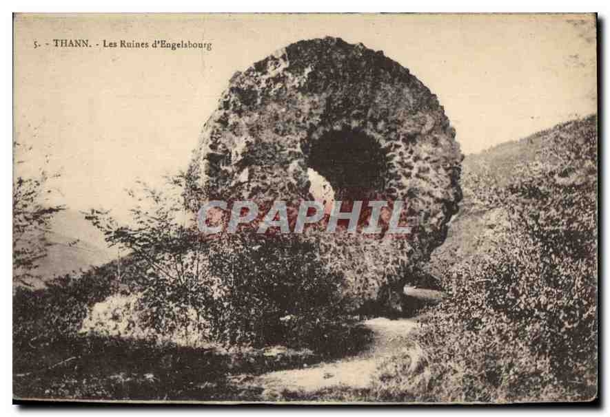 CPA Thann Les Ruines d'Engelsbourg 