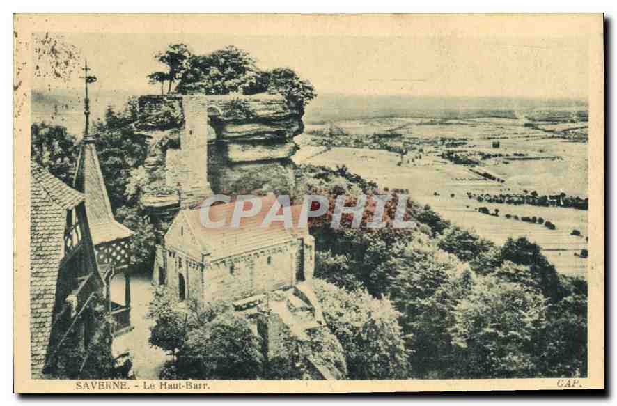 CPA Saverne Le Haut Barr 