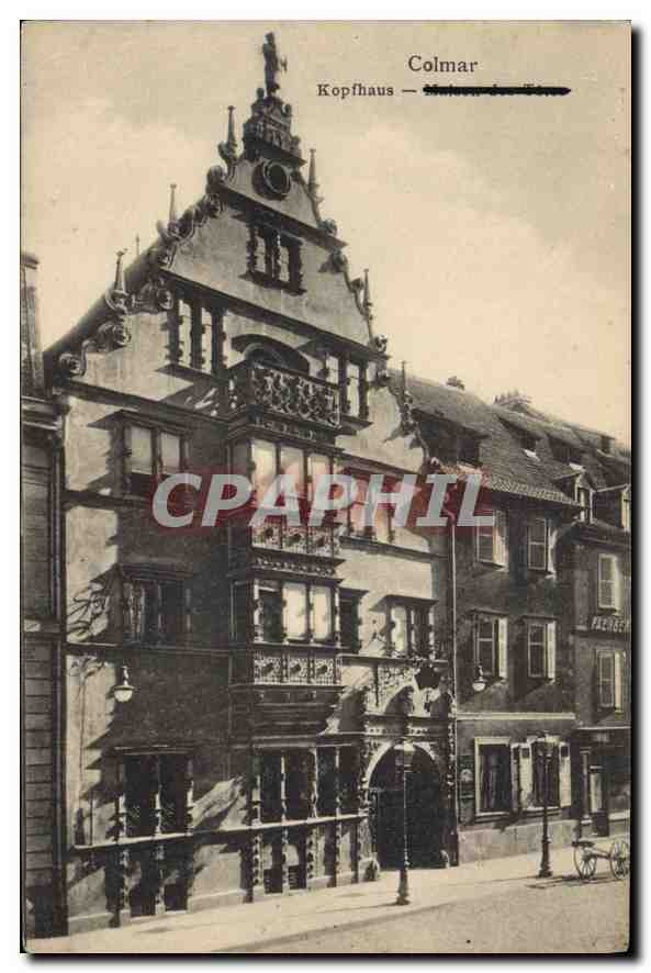 CPA Colmar Kopfhaus 
