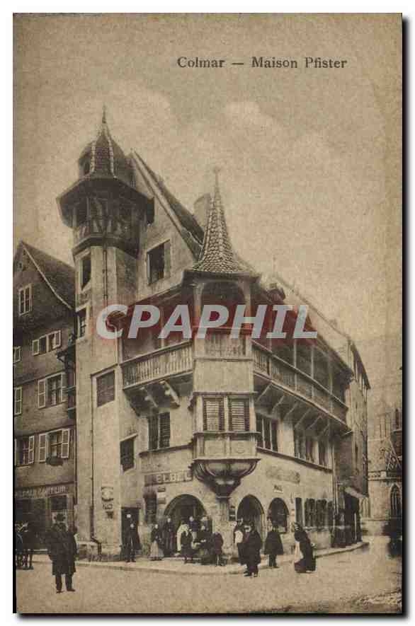 CPA Colmar Maison Pfister 