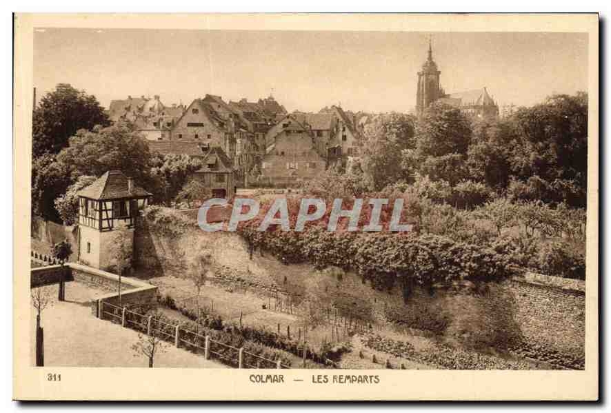 CPA Colmar les Remparts 