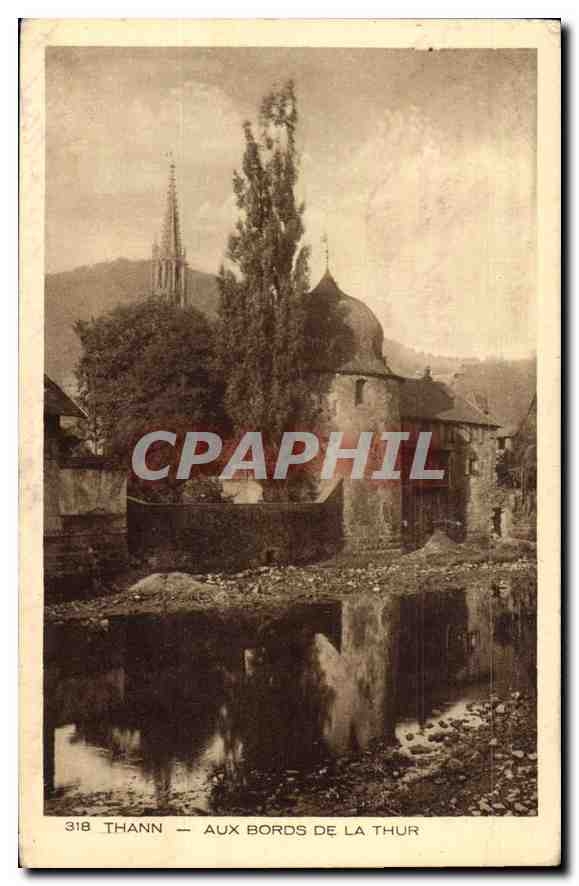 CPA Thann Aux Bords de la Thur 