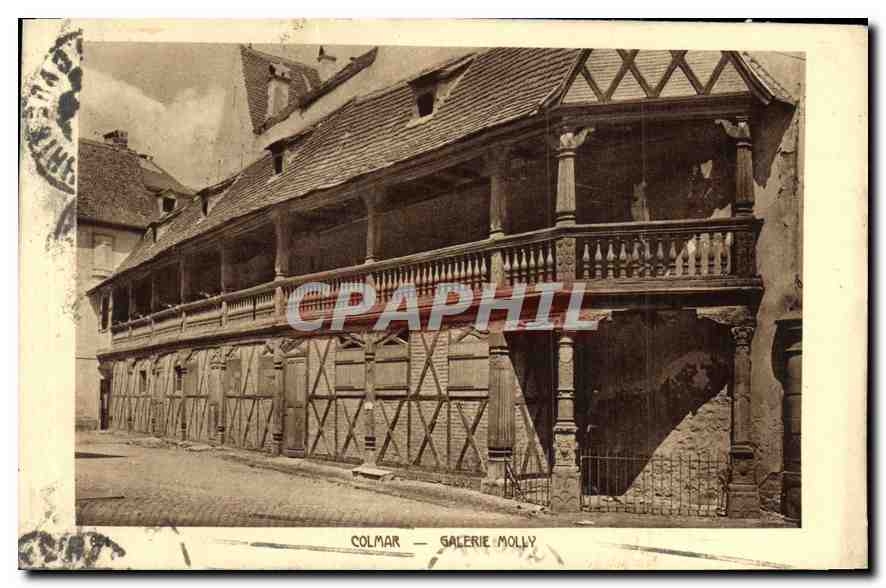 CPA Colmar Galerie Molly 